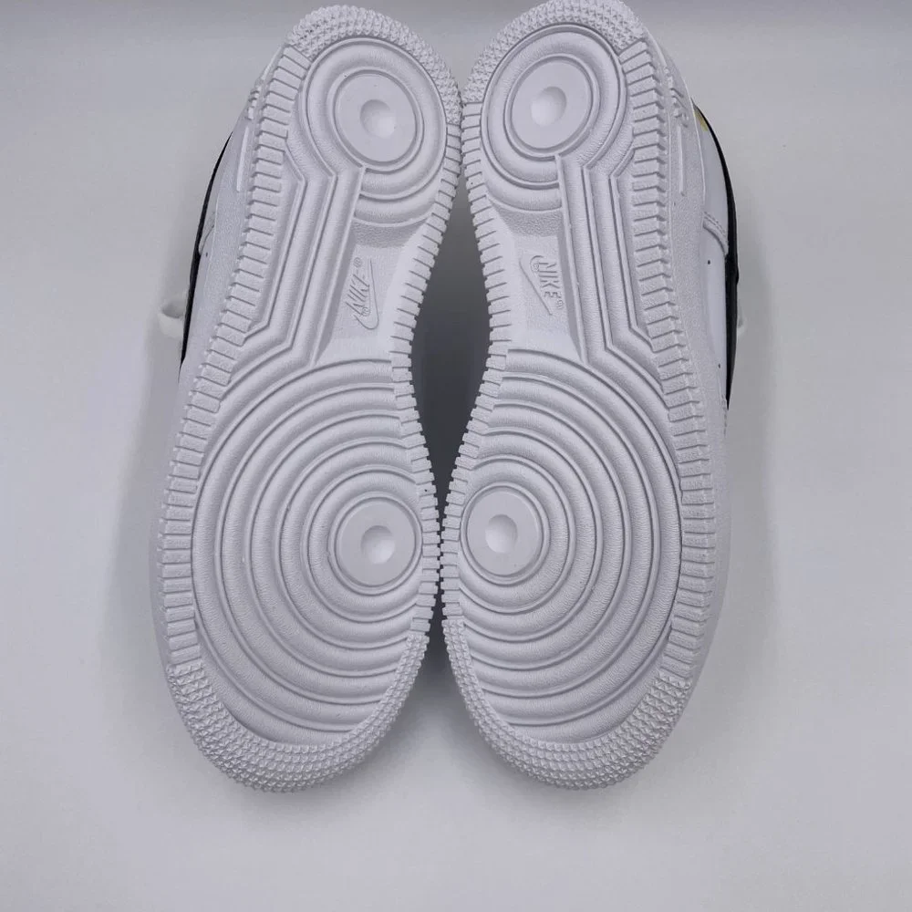 Nike Air Force 1 LV8 White / Black Womens Shoes - Picture 6 of 8